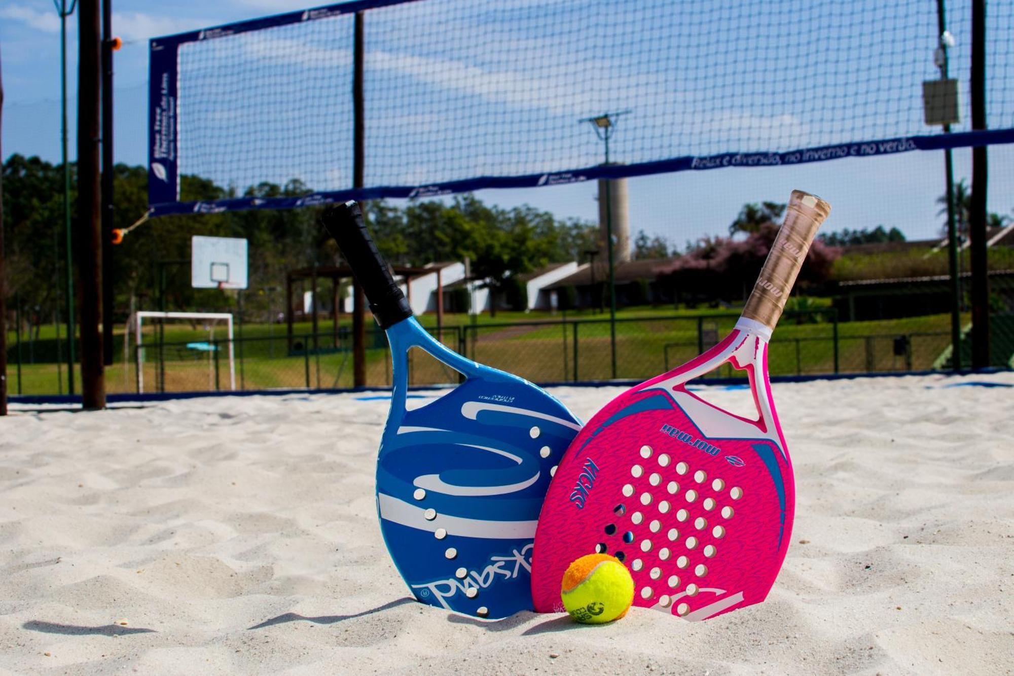 Blue Tree Thermas De Lins Resort 外观 照片 Beach tennis rackets